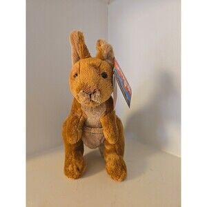 Minkplush Rooby Kangaroo Little Kylie Plush Stuffed Animal Australia 9"